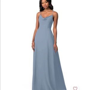 Azazie Daenerys- Dusty Blue